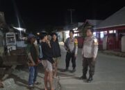 Melalui Patroli KRYD, Polsek Woha Sambangi Warga dan Cegah Potensi Guankamtibmas Malam Hari di Wilayah Hukumnya