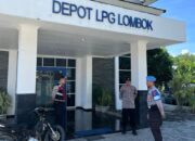 Polsek Sekotong Perketat Pengamanan Depot LPG Lombok, Pastikan Objek Vital Nasional Aman dari Gangguan