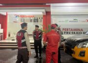 Patroli Dialogis Polres Lombok Barat Jaga Kamtibmas SPBU