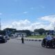 Sat Lantas Polres Lombok Barat Kawal Rombongan Haji