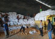 Bhabinkamtibmas Polres Bima Kota Sambangi dan Cek Aktivitas Bongkar Muat Jagung di Gudang Subur