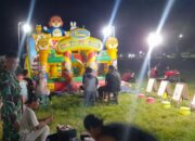 Kehadiran Babinsa di Pasar Malam Bawa Rasa Aman Warga