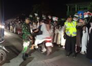Kawal Pawai Ta’aruf di Labuapi, TNI-Polri Jaga Kamtibmas