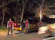 Polres Lombok Barat Patroli Dini Hari di Jalur BIL I