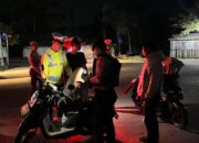 Intensifikan Patroli Malam, Satlantas Polres Bima Kabupaten Antisipasi Kejahatan Jalanan,Begal dan Aksi Balapan Liar