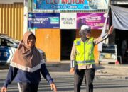 STRONG POINT PAGI, BENTUK PELAYANAN SAT LANTAS POLRES DOMPU UNTUK MASYARAKAT