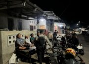 UNIT PATMOR SAT SAMAPTA POLRES DOMPU INTENSIFKAN PATROLI MALAM DAN HIMBAUAN KAMTIBMAS