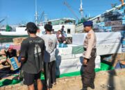 Sat Polairud Polres Bima Kota Berikan Edukasi Kamtibmas kepada Buruh Pelabuhan