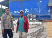 BHABINKAMTIBMAS DESA MANGGENAE PANTAU HASIL PANEN PADI WARGA, DORONG PENINGKATAN PRODUKTIVITAS PERTANIAN
