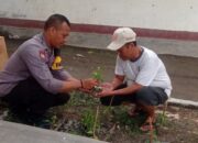 Dukung Swasembada Pangan, Polsek Labuapi Dampingi Petani Cabai