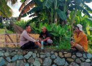Bhabinkamtibmas Labuapi Ajak Warga Karang Bongkot Manfaatkan Lahan Kosong