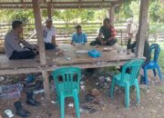 BHABINKAMTIBMAS DAN BABINSA DESA NANGATUMPU PERKUAT SATKAMLING, WUJUDKAN KAMTIBMAS YANG KONDUSIF