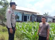 Bhabinkamtibmas Labuapi Sulap Lahan Kosong Warga