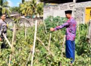 Bhabinkamtibmas Desa Jango Ajak Warga Dukung Program Ketahanan Pangan Nasional