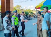 Patroli Dialogis Polsek Kopang di Pasar Jelojok, Wujudkan Situasi Kamtibmas yang Aman dan Kondusif