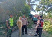 Personel Polsek Jerowaru Laksanakan Pengamanan dan Pengawalan Pelebaran serta Persiapan Pengaspalan Jalan Desa Sukadamai