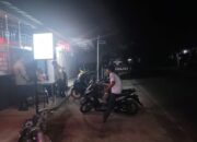 Personel Polsek Sambelia Laksanakan Patroli Blue Light, Antisipasi Gangguan Kamtibmas
