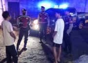 Antisipasi 3C, Polres Lombok Barat Patroli Malam di Labuapi