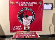 “Zero tolerance in the war on drugs” Satresnarkoba Polres Bima Ringkus Terduga Pengedar Narkoba Asal Desa Rade