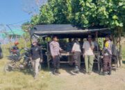Polsek Monta, Menggelar Patroli Tempat Wisata Pantai Di wilayah Selatan Kecamatan Monta