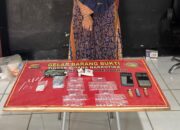 SATRESNARKOBA POLRES DOMPU AMANKAN TERDUGA PELAKU NARKOTIKA DALAM OPERASI BESAR-BESARAN DI KAMPUNG RAWAN NARKOBA