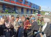 Kedatangan Kapolda NTB dan Rombongan di Sambut Langsung Kapolres Bima Kabupaten di Bandara SMS Bima