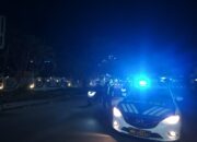 Tingkatkan Keamanan Malam Hari, Sat Lantas Polres Sumbawa Gelar Patroli Blue Light