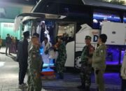 Kolaborasi TNI-Polri Pastikan Kepulangan Jamaah Berjalan Lancar