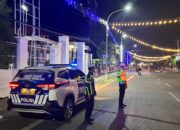 Satlantas Polres Bima Kota Gelar Blue Light Patrol, Tertibkan Pengendara dan Cegah Laka Lantas