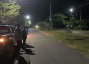 Memastikan Kondusifitas Wilayah Polsek Woha Gencarkan Patroli Rinjani Presisi KRYD Malam Hingga dini Hari
