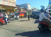 Cegah Kemacetan dan Aksi Kriminal, Sat Lantas Polres Sumbawa Rutinkan Giat Rawan Siang