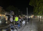 PATROLI CIPTA KONDISI POLRES DOMPU TINDAK KENDARAAN BERKNALPOT BRONG DEMI WUJUDKAN KENYAMANAN MASYARAKAT