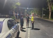 Patroli Malam di Bypass BIL 2 Lombok Barat Antisipasi Balap Liar