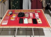 SATRESNARKOBA POLRES DOMPU AMANKAN 7 TERDUGA PELAKU NARKOTIKA DALAM OPERASI PENEGAKAN HUKUM SKALA BESAR DI KAMPUNG RAWAN NARKOBA