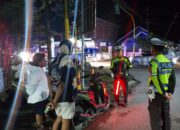 SAT LANTAS POLRES DOMPU GELAR PATROLI CIPTA KONDISI, WUJUDKAN KAMSELTIBCAR LANTAS YANG AMAN DAN KONDUSIF
