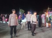 Kepulangan Jamaah Haji Kloter 04 di Kawal Ketat Oleh Personel Polsek Woha Polres Bima Kabupaten