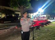 Menekan Terjadinya Potensi Guankamtibmas di Wilayah Hukumnya Polres Bima Kabupaten Terjunkan 100 Personel Gelar Patroli Rinjani Presisi