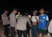 Memastikan Kondusifitas Wilayah, Polsek Soromandi Polres Bima Kabupaten Menggelar Patroli Strong Point