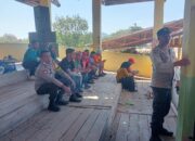 Amankan Pacuan Kuda di Panda, Bhabinkamtibmas dan Personel Polsek Palibelo Jaga Kondusivitas Kamtibmas