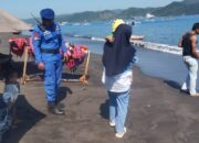 Antisipasi Kriminalitas, Satpolairud Polres Lombok Barat Patroli Pantai Cemara