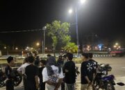 Polres Lombok Barat Patroli Subuh di Taman Giri Menang