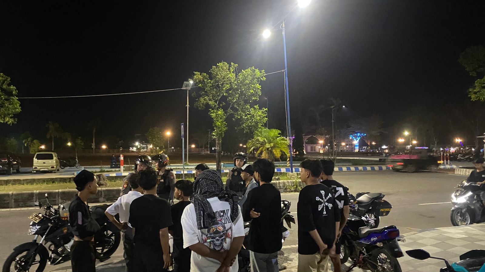 Sat Samapta Polres Lombok Barat Gencarkan Patroli Kamtibmas
