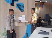 SAT BINMAS POLRES DOMPU PERKUAT KEMITRAAN SATPAM DAN FKPM/BKPM UNTUK MENJAGA KEAMANAN LINGKUNGAN PERBANKAN