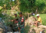 Sinergi Babinsa dan Petani Perkuat Infrastruktur Pertanian Desa
