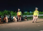 Satlantas Polres Lombok Barat Intensifkan Patroli Malam Jalur Bypass BIL 2