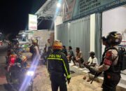 PATMOR SATSAMAPTA POLRES DOMPU INTENSIFKAN PATROLI DIALOGIS MALAM HARI, AJAK MASYARAKAT TINGKATKAN KEWASPADAAN DAN JAGA KAMTIBMAS