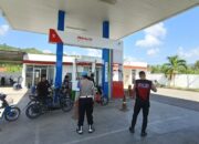 Jamin Stabilitas Pasokan, Polsek Sekotong Intensifkan Patroli dan Monitoring di Sejumlah SPBU