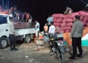 Jaga Kamtibmas, Personel Polsek Kawasan Pelabuhan Laut Bima Intensifkan Patroli Malam