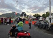 Polisi Amankan Bhakti Sosial HWM Center di Alun-Alun Taliwang, Kegiatan Berlangsung Aman dan Lancar