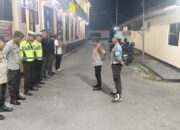 PROPAM POLRES DOMPU LAKUKAN PENGECEKAN PERSONEL PIKET DAN TAHANAN, PASTIKAN PELAKSANAAN TUGAS SESUAI SOP